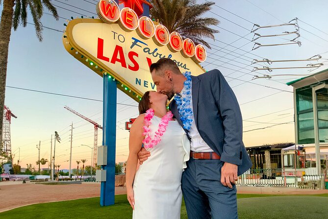Get Married: Elvis Wedding + Las Vegas Sign + Photography - The chapel ceremony: Elvis vows, aisle music, and a coordinator who handles the flow