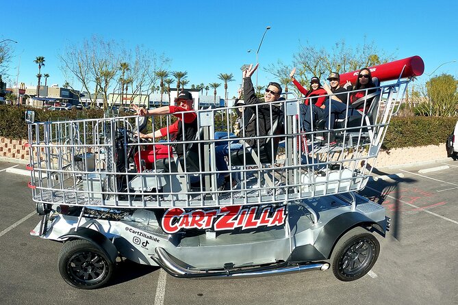 Giant Shopping Cart Limo Ride in Las Vegas - Why this Las Vegas Strip ride feels different