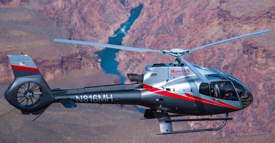 Grand Canyon Dancer Helicopter 25-minute Tour from South Rim - Tower of Ra and Vishnu Schist: seeing old rock from above