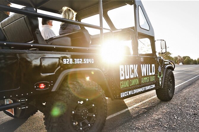 Grand Canyon Helicopter 45-Minute Flight with Optional Hummer Tour - The Optional 2-Hour Hummer Tour: Great Ground Contrast, Watch the Fees