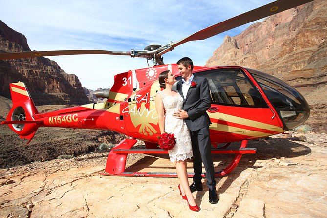 Grand Canyon Helicopter Wedding - Photos, roses, and the 48-hour keepsake plan