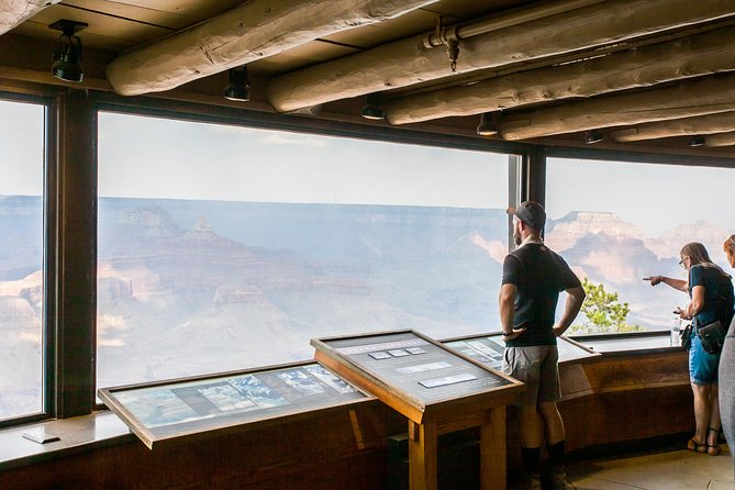 Grand Canyon National Park VIP Tour from Las Vegas - Mather Point and the Yavapai walk: your first true Grand Canyon look