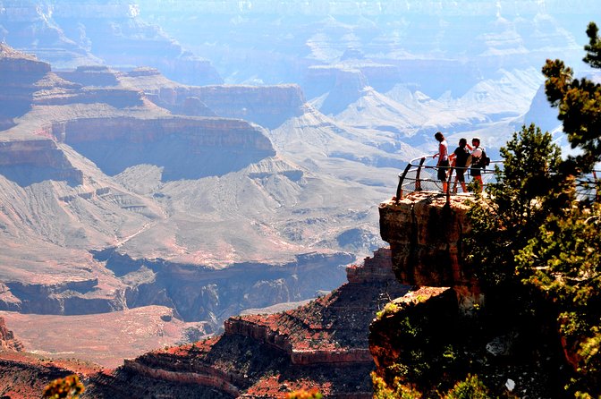 Grand Canyon National Park VIP Tour from Las Vegas - Bright Angel Point: classic views, plus Lodge and Hopi House nearby