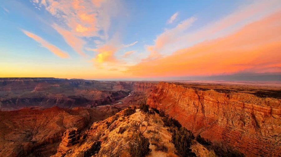 Grand Canyon South Rim Sunset Tour wth Dinner included - Pickup from South Rim Village and the 4-Hour Game Plan