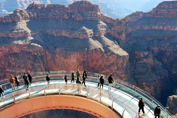 Grand Canyon West Helicopter Tour from Las Vegas with Optional Skywalk - Grand Canyon West on the ground: Eagle Point and Guano Point, with real self-guided time