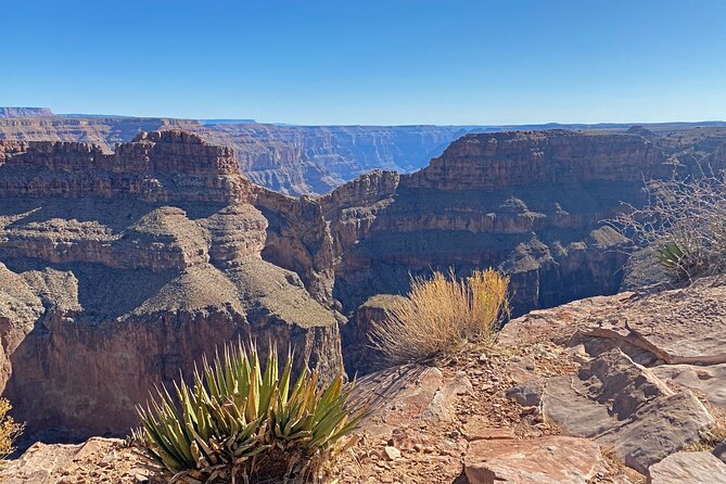 Grand Canyon West Helicopter Tour with VIP Skywalk and Boat Ride - Canyon floor landing and the Colorado River pontoon ride