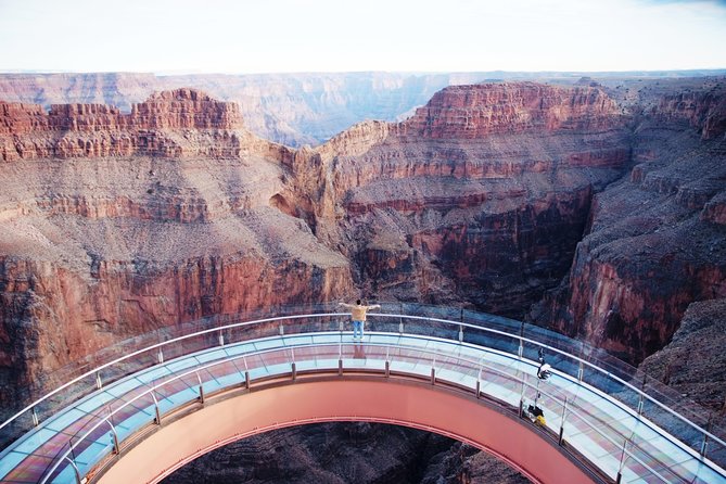 Grand Canyon West Rim by Coach with Helicopter Tour and Meals - Coach from Las Vegas: long ride, well-run basics