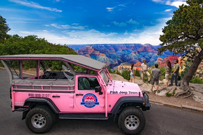 Grand Entrance Grand Canyon Jeep Tour - Stop 1 on the South Rim: Rim Trail Driving and the Right Amount of Time