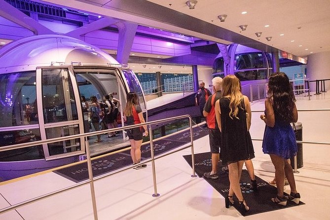 Happy Half Hour on The High Roller at The LINQ - High Roller at The LINQ: what 550 feet looks like in a 30-minute pod