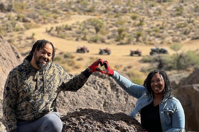 Hidden Valley and Primm Extreme ATV Tour from Las Vegas - McCullough Mountain Range: rocky backdrops and technique-heavy sections