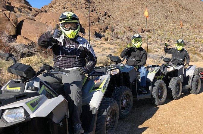 Hidden Valley and Primm Extreme ATV Tour from Las Vegas - Lava beds and Primm Valley: rugged trails that keep the ride moving