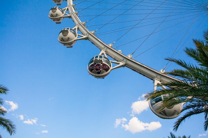 High Roller Wheel Admission Ticket at The LINQ - Views Worth Chasing: Daylight, Sunset, and Night Neon