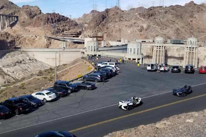 Hoover Dam Highlights Tour from Las Vegas, WiFi - Arizona-Side Photo Time at the Hoover Dam Bypass