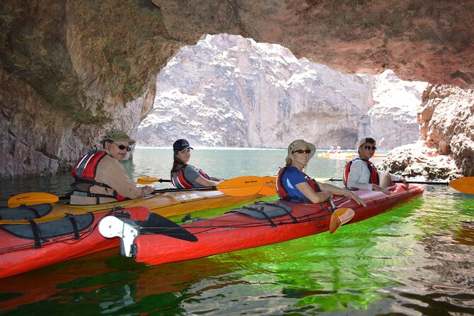 Hoover Dam & Hot Springs Kayak Tour with Lunch & Expert Guide - Hoover Dam’s base launch: the close-up that makes this tour
