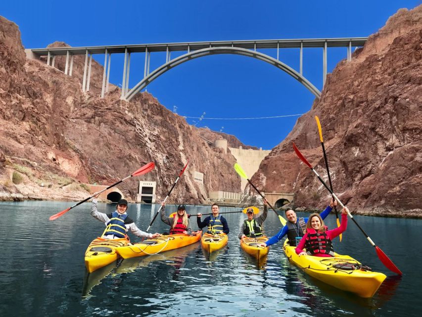 Hoover Dam Kayak Tour & Hike - shuttle from Las Vegas - The Route: 12 Miles Downstream on the Colorado River
