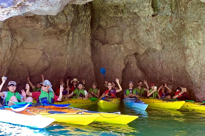 Hoover Dam Kayak Tour with Shuttle - Hot Springs & Emerald Cave - Stop 1: Hoover Dam Lodge Area to Dam Views at River Level
