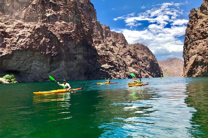Hoover Dam Kayak Tour with Shuttle - Hot Springs & Emerald Cave - Stop 3: Gold Strike Canyon Hot Springs