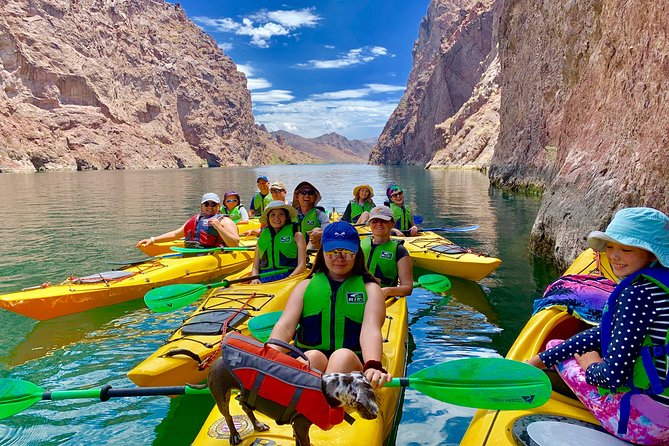 Hoover Dam Kayak Tour with Shuttle - Hot Springs & Emerald Cave - Stop 5: Colorado River Stretch With Wildlife, Falls, and Views