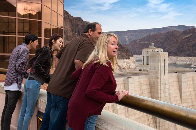 Hoover Dam Top-to-Bottom Tour—Dam Walk, Powerplant & River Float - Hoover Dam Lodge and the restroom-and-displays reset