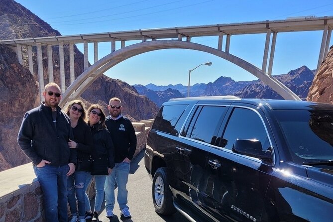 Hoover Dam Tour by Luxury SUV - Museum access plus the VIP patio overlook (best views without the fuss)