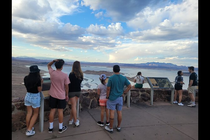 Hoover Dam Tour by Luxury SUV - Walking the Dam top: Lake Mead views and the Pat Tillman bypass bridge
