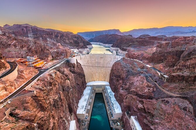 Hoover Dam Tunnels & Power Plant Tour - Hoover Dam: spillways, the Winged Figures, and the payoff