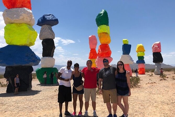 Hoover Dam with Walk On Top Tour and Seven Magic Mountains Stop - Stop 1 at Seven Magic Mountains: colorful art, quick timing