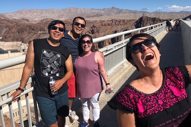 Hoover Dam with Walk On Top Tour and Seven Magic Mountains Stop - Walking the Mike O’Callaghan–Pat Tillman By-Pass Bridge