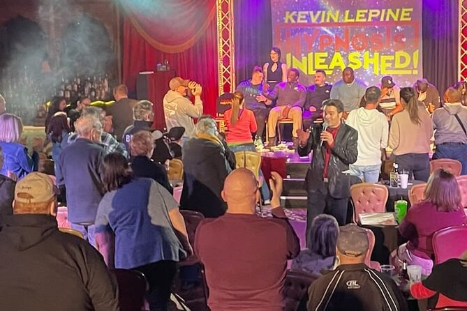 Hypnosis Unleashed Vegas’ Comedy Hypnosis Show - Do you have to volunteer on stage?