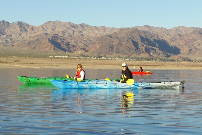 Lake Mead Kayak Adventure for All Skill Levels from Las Vegas - Morning Pickup From the Las Vegas Strip to Boulder City