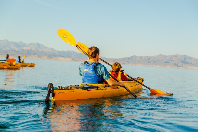 Lake Mead Sunset Kayak Tour with Dinner, Swim & Campfire - The 3-Hour Evening Flow: Paddle, Boulder Islands, Swim, Stars