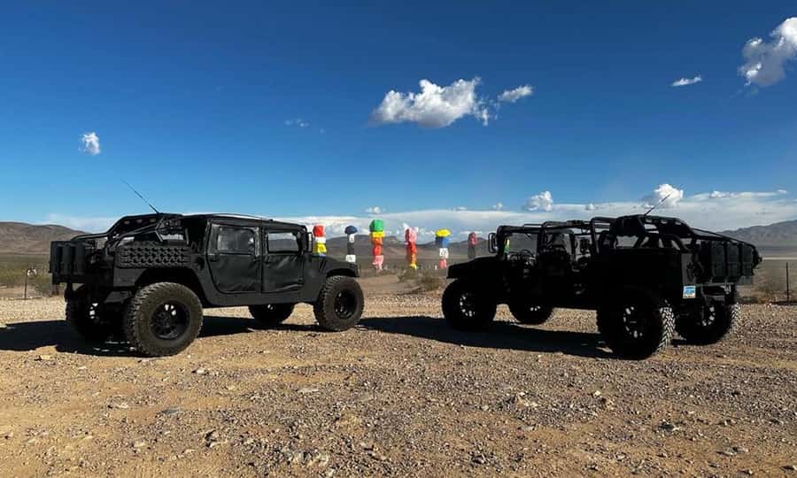 Las Vegas: 7 Magic Mountains and Pioneer Saloon Hummer Tour - Price, groups, and why the guide makes a difference