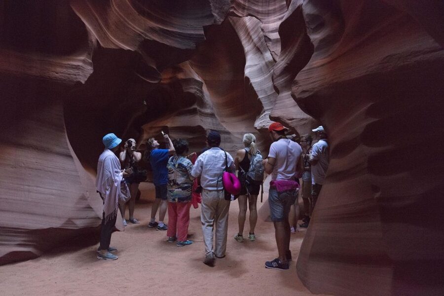 Las Vegas: Antelope, Monument Valley, & Horseshoe 3-Day Tour - Day 3: Antelope Canyon timing changes, then Valley of Fire “on fire”