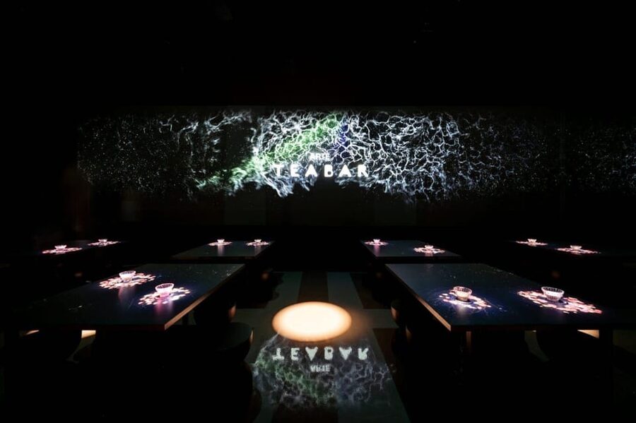 Las Vegas: Arte Museum Las Vegas Immersive Art Exhibition - The Arte Tea Bar upgrade: a short taste of the regions
