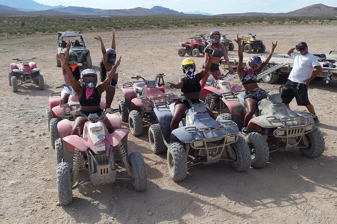 Las Vegas ATV Tours - Guides and safety with max 10 riders: the “stay-together” style