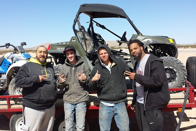 Las Vegas ATV Tours - What happens in the 1-hour ATV ride: figure 8 track to desert washes