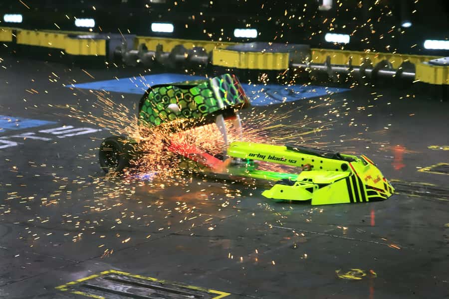 Las Vegas: BattleBots Destruct-A-Thon Show - Entering the Arena: Open Seating and Choosing Your View