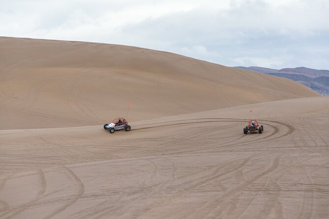 Las Vegas Big Dune Free Roam Adventure at Amargosa - Entering the SunBuggy base: safety gear, a quick build tour, and getting set up right