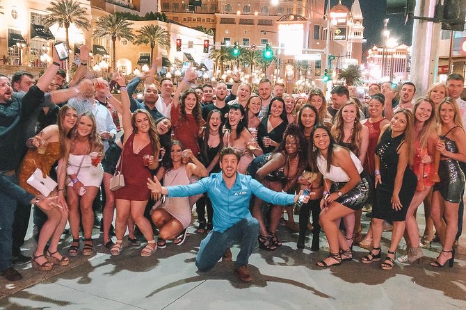Las Vegas Club Crawl - Party Bus Tour - Key things you’ll notice on this crawl
