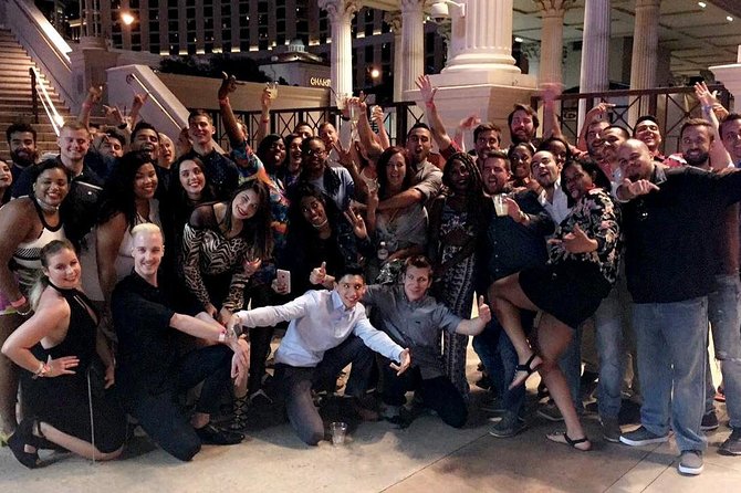 Las Vegas Club Crawl - Party Bus Tour - The Las Vegas Strip stop: building momentum in the first hour