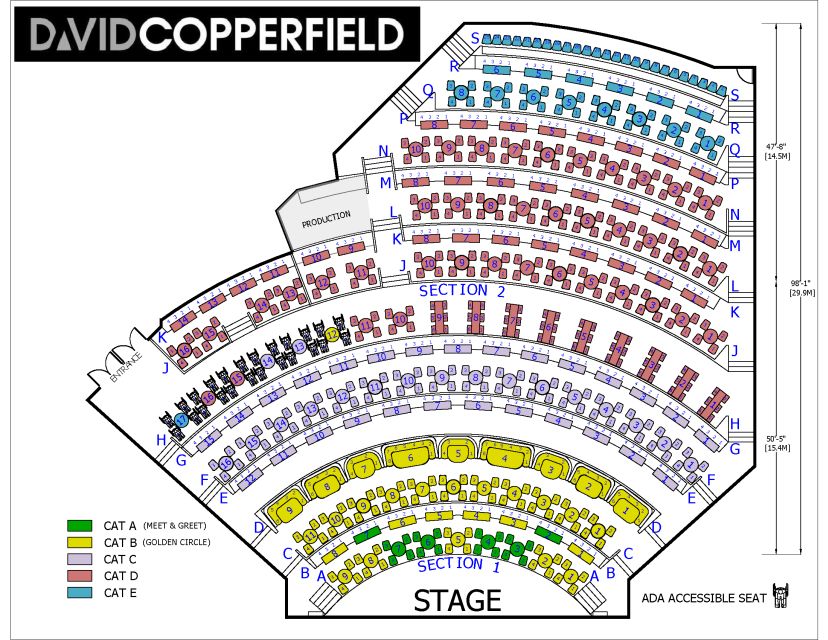 Las Vegas: David Copperfield at the MGM Grand - Ticket value: what you get (and what you won’t)