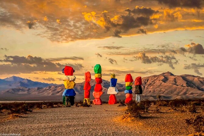 LAS VEGAS: Death Valley, Seven Magic Mountains & Vegas Sign TOUR - A road trip built for big icons, not slow sightseeing