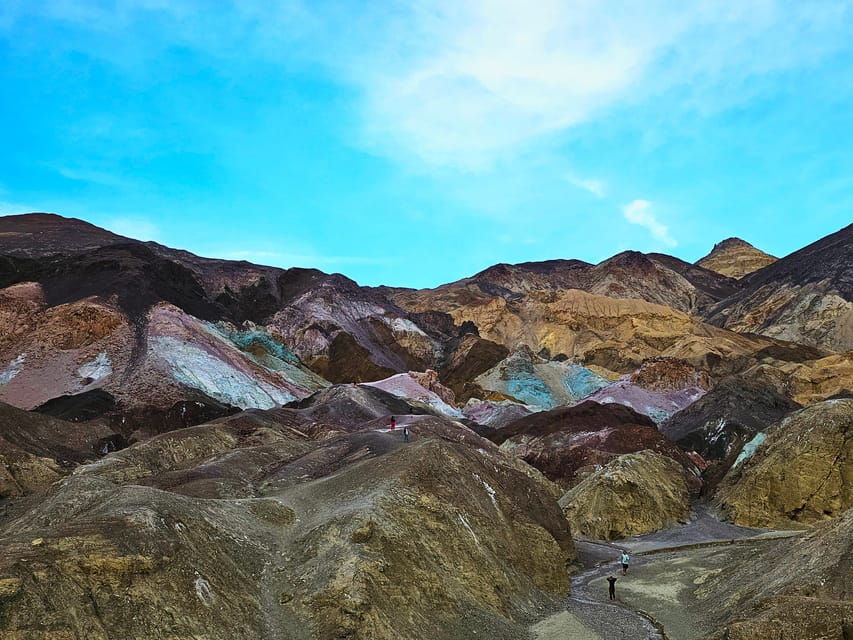 Las Vegas: Death Valley Sunset and Stargazing Day Tour - Artist’s Palette and Furnace Creek breaks for real heat management