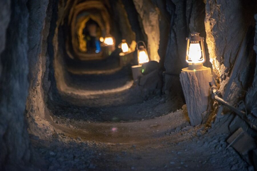Las Vegas: Eldorado Canyon Gold Mine Tour - Inside Techatticup: what the mine walk is really like
