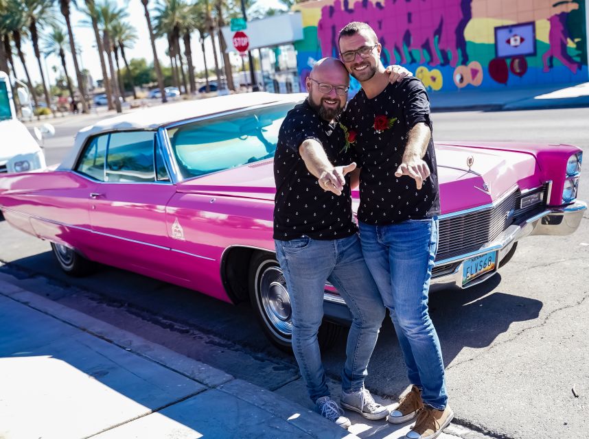 Las Vegas: Elvis Themed Wedding with Limousine - Marriage license reality check in Clark County