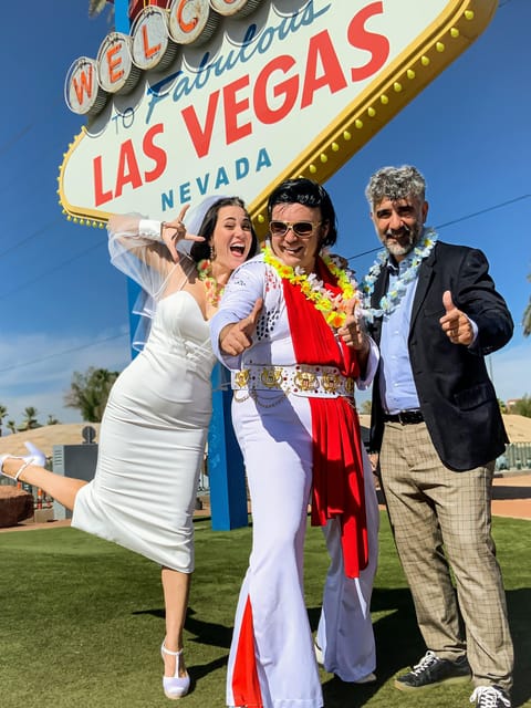 Las Vegas: Elvis Wedding with Las Vegas Sign Photos Included - The Real MVP: Your Coordinator (Susan)