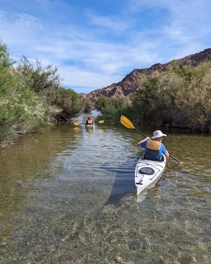 Las Vegas: Emerald Cave Kayak Tour with Photos - Safety briefing and time on the water: how the 4 hours play out