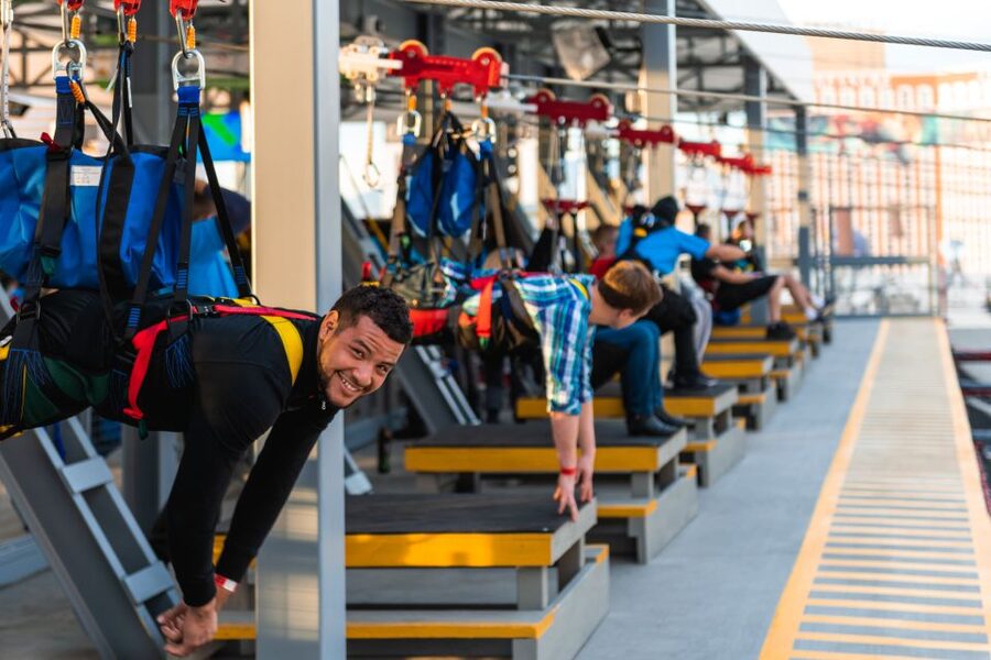 Las Vegas: FLY LINQ Zipline Ticket - Check-in on the Strip: the pre-ride steps you can’t skip