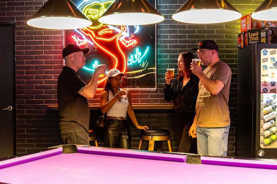 Las Vegas: Fremont Experience Guided Walking Tour & Drinks - Downtown Container Park: finishing where the energy keeps going