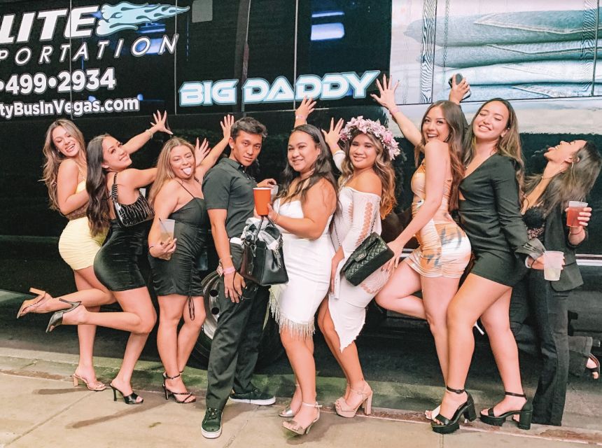 Las Vegas Fremont Street Bar Crawl (party bus add-on option) - What to Wear and Bring (So You Don’t Get Turned Away)